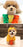 Cute Small Dog Squeaky Toys for Small Dogs Puppy Bear Shaped Squeak Toy for Cat Dogs Pet Supplies Pomeranian Teddy Shih Tzu Pug