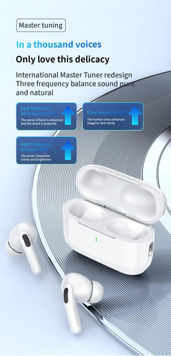 For Original Air Pro5 TWS Max Wireless Bluetooth Earphones In Ear Earbuds Sport Noise Cancelling Headset For iPhone Android