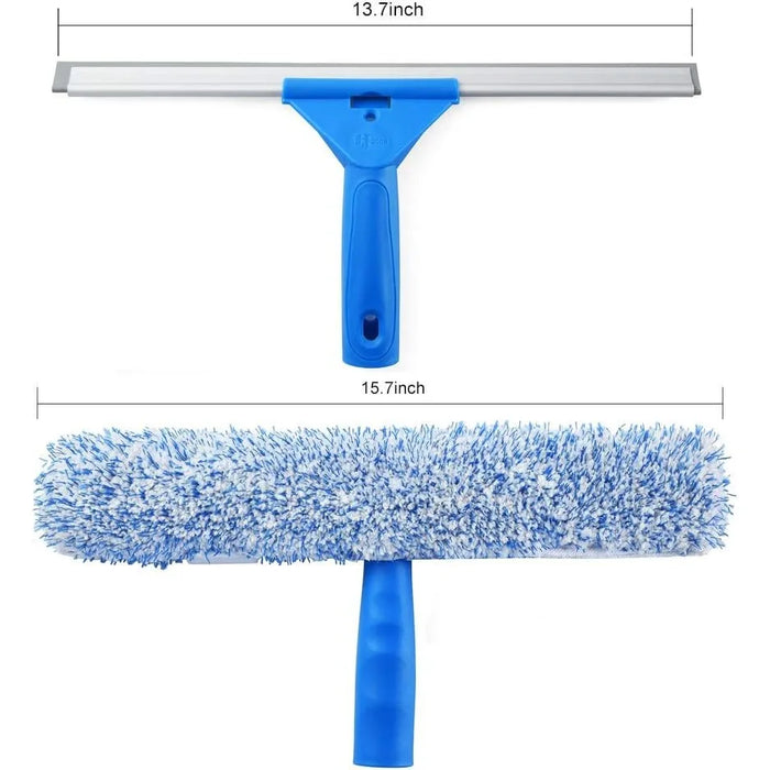 35cm Window Squeegee as a Combination Set, Window Cleaning Professional Set, Shower Squeegee Window Glass Squeegee for door car