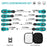 10 sets of magnetic screwdrivers heavy duty manual screwdrivers cross head screwdrivers metric flat head screwdrivers