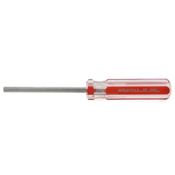 1 Pc Hexagon Screwdriver 1.5/2/2.5/3/4/5/6mm Flat Head Hex Shank Magnetic Screwdriver Steel Hand Manual Tool Repair Tools