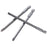Screwdriver Set Strong Magnetic Batch Head Steel Slotted Phillips Screw Driver Bits Car Repair Utility Electric Tool Accessories