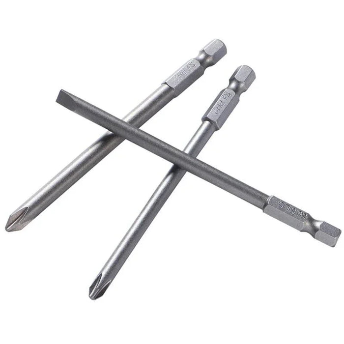 Screwdriver Set Strong Magnetic Batch Head Steel Slotted Phillips Screw Driver Bits Car Repair Utility Electric Tool Accessories