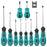 10 sets of magnetic screwdrivers heavy duty manual screwdrivers cross head screwdrivers metric flat head screwdrivers