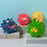 Googly Eye Squeaky Ball: Eco-Latex Eyeball Toy with Funny Sound - Interactive Bouncy Play for Puppies & Dogs