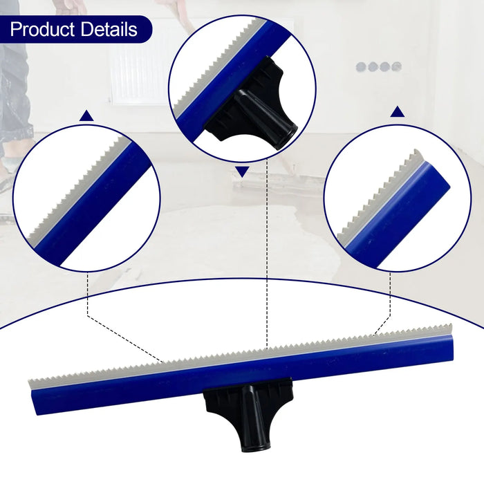 Epoxy Floor Squeegee for Applying Floor Epoxy Flooring Gear Soft Rubber Rake Epoxy Flooring concrete Floor Paint Application