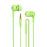 3.5mm Wired Headphones In Ear Headset Wired Earphones with Microphone Bass HiFi Stereo Earbuds Sports In-line Control For Phones
