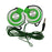 3.5mm Wired Headphones HIFI Heavy Bass Headset Over-ear Adjustable Ear Hook Earphones Music Headset For Mp3/MP4 Phone