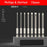 Slotted Screwdriver Bits 50mm/75mm/100/150mm Long Magnetic Tip Screwdriver Flat Head Bits S2 Steel 1/4 Inch Shank Hand Tool