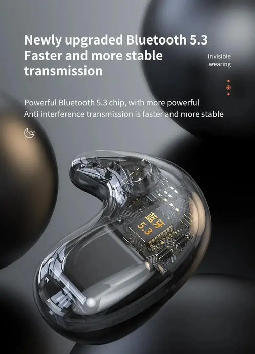 X55 earphone wireless earphone headphones noise reduction sport game sleep Bluetooth 5.0 earbuds HiFi stereo music headset