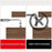 Magnetic Head L-Shaped and Z Shaped Screw Drive with Crosshead and Flathead 90-Degree Right-Angle Elbow Bend Screwdriver