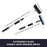SEAMETAL 1pc Squeegee Car Window Cleaner 2 in 1 Retractable Pole Cleaning Window Brush Glass Squeegee for Car Cleaning Tools