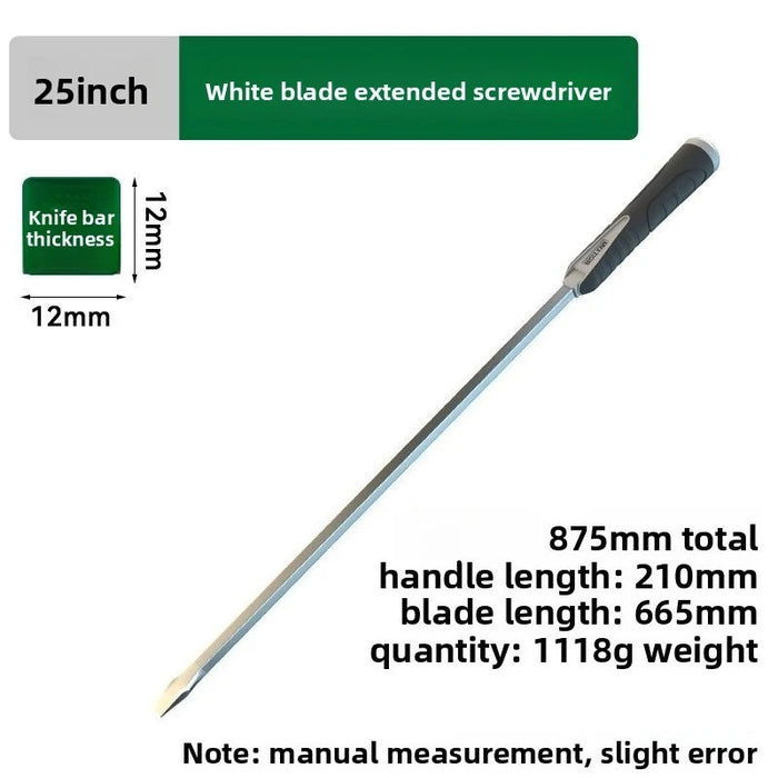 17 Inches Screwdriver Flat-head Crowbar Multi-functional Electric Screwdriver 33 Inches Durable and Sturdy Hand Tools