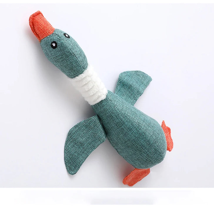 Squeak Dog Toys Wild Goose Sounds Toy Cleaning Teeth Puppy Dogs Chew Supplies Training Household Pet Dog Toys accessories