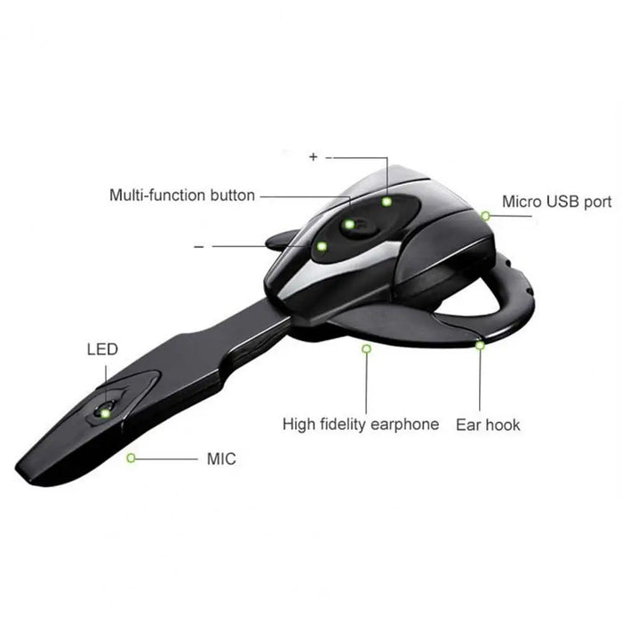 Hanging Ear Hook With Microphone Wireless Wireless Headphones Business Bluetooth Headset Bluetooth Headset Bluetooth Earphones