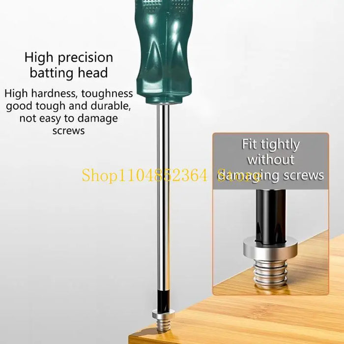 652F 8Pcs Screwdriver Set Heavy Duty Screwdriver with Flat & Head