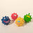Latex Squeaky Emoji Face Spiky Ball - Pet Toy for Small Dogs, Teething & Teeth Cleaning, Fun Interactive Doggie Plaything