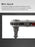 Biaxial front/reverse multifunctional screwdriver - combines an elbow flat-head wrench, cross and slotted heads.