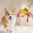 Squeak Plush Dog Toys For Small & Medium Breeds, Chew Resistant Rope To Keep Them Busy For Puppy Teething Chewing