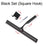 Squeegee All-Purpose Silicone Scrape Wall-mounted Stainless Steel Handle Wiper with Hook for Kitchen Bathroom Window Glass Clean