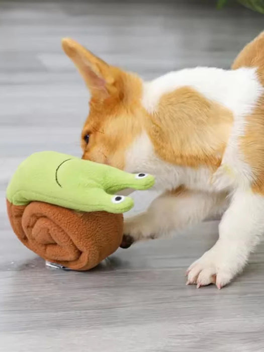 Pet Sniff Toy Squeaky Dog Decryption Interactive Toy For Foraging Instinct Training, Soft Puppy Toy Teething Educational Dog Toy