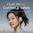 NEW HD Touch Screen Clip-on Earphones HIFI Sounds Wireless Bluetooth Headphones Noise Reduction Headset Sports Earbuds In HD Mic