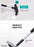 SEAMETAL 1pc Squeegee Car Window Cleaner 2 in 1 Retractable Pole Cleaning Window Brush Glass Squeegee for Car Cleaning Tools