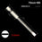 Slotted Screwdriver Bits 50mm/75mm/100/150mm Long Magnetic Tip Screwdriver Flat Head Bits S2 Steel 1/4 Inch Shank Hand Tool