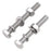 Flat Washer Hex Bolt Spring Nut Round Head 304 Stainless Steel Screw Square Neck Flange Nut Hexagon Head Screw