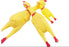Squeaky Screaming Chicken Dog Toy 1pc Pet Squeaker Chew Toys Funny Molar Chew Rubber Toy in Sizes S M L for Small to Large Dogs