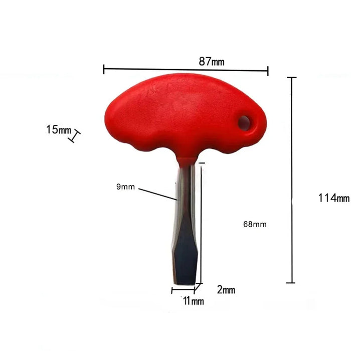 T-Handle Flathead Screwdriver Slotted Screwdriver For Quick Release Plate Camera Movie Tools Flat Screwdriver Repair Tools