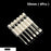 Flat Head Screwdriver Bits 50mm/75mm/100mm Long Magnetic Tip Slotted Screwdriver Bits S2 Steel 1/4 Inch Shank Flat Head Bit