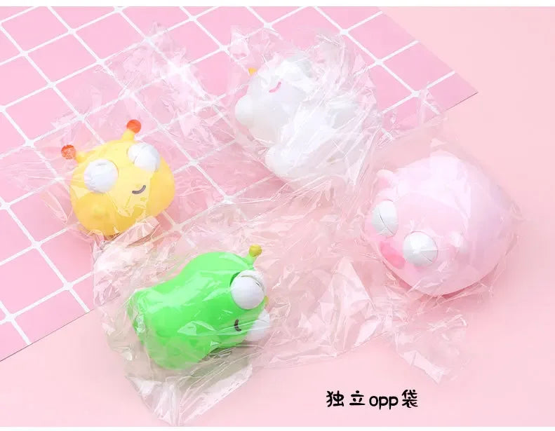 Squeeze Toys for Kids, Funny Eyeball, Anti Stress, Green Worm, Stress Relief, Creativity, Caterpillar, Squeeze Toys, Squishy