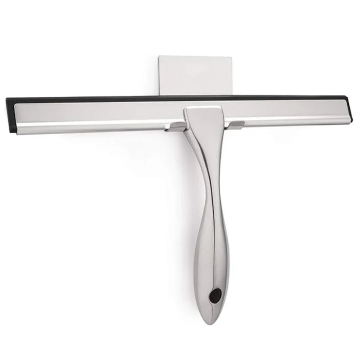 10 Inch All-Purpose Shower Squeegee for Shower Doors,Windows and Car Glass Stainless Steel 304 and Silicone Cleaning Squeegee