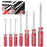 1Pc Hexagon Screwdriver 1.5 /2 /2.5 /3 /4 /5 /6 Mm Flat Head Hex Shank Magnetic Screwdriver Steel Hand Manual Precision Tool