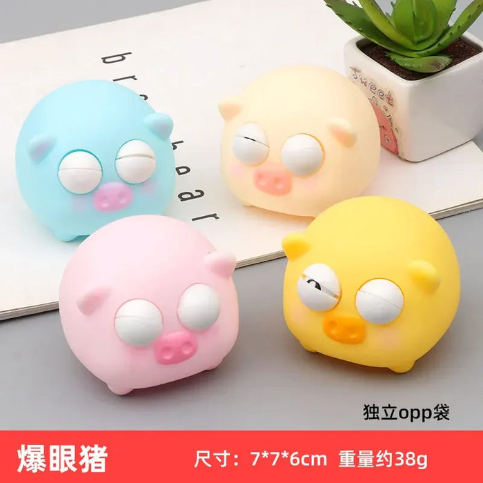 Squeeze Toys for Kids, Funny Eyeball, Anti Stress, Green Worm, Stress Relief, Creativity, Caterpillar, Squeeze Toys, Squishy