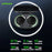 Open Ear Headphones TWS Wireless Bluetooth Earphones Noise Cancelling Microphones Headsets with Lights for Night Runnning Sport