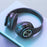 Wireless Over Ear Headphones - Active Noise Canceling, Deep Bass, LED Light, Portable Folding Design for Music, Sports & Games