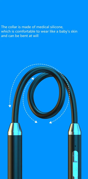 Wireless Headphones Bluetooth 5.0 Neckband Earphones Silicone Hifi 9D Stereo Sports Headset Halter Waterproof Magnetic Earbuds