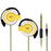 Mobile Phone Running Headset Noise Cancelling Ear Hook Sports Ear Hook Headsets Super Bass Earbuds Ear Hook Headphone Earphones
