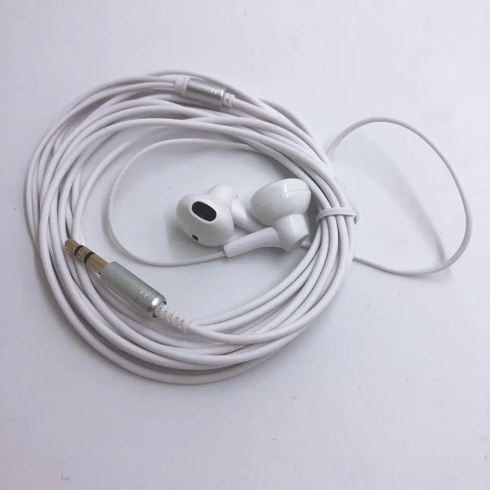 3 Meters Earphones In Ear Wired Earphone Monitor Headphone 3.5mm Music Headset For Mobile Phone PC MP3