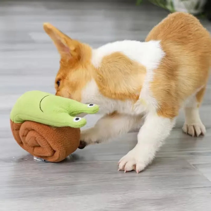 Pet Sniff Toy Squeaky Dog Decryption Interactive Toy For Foraging Instinct Training, Soft Puppy Toy Teething Educational Dog Toy