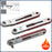 Biaxial front/reverse multifunctional screwdriver - combines an elbow flat-head wrench, cross and slotted heads.