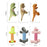 Animal Shape Squeak Plush Dog Toy Funny Interactive Chew Molar Toy for Small to Large Dogs And Cats Puppy Interactive Training