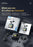 Wireless Headphones in Ear with ENC Noise Cancelling,  Stereo Deep Bass Wireless Earphones Long time Playtime, LED Display USB-C