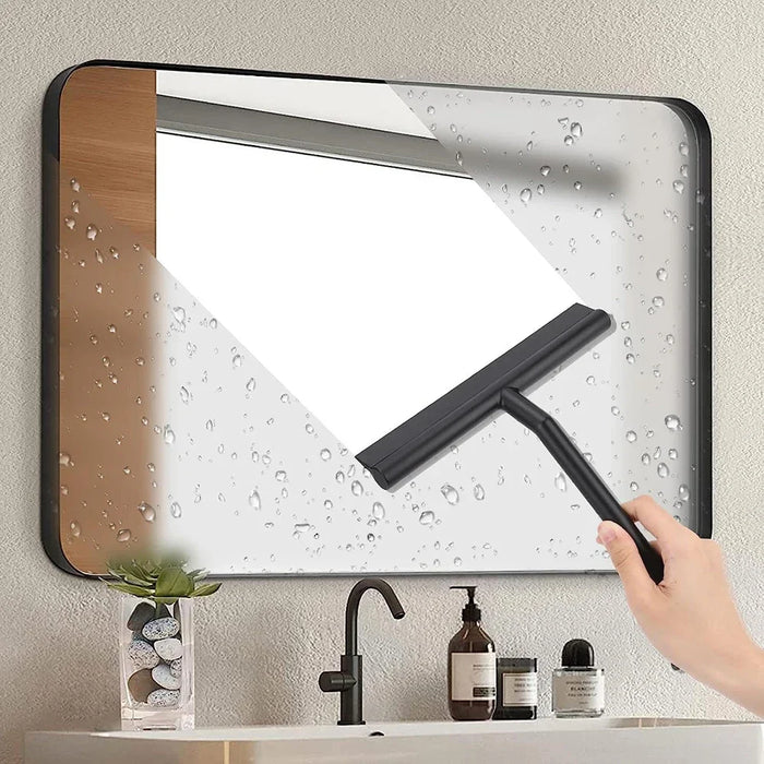 Silicone Squeegee Streak Free Cleaning Shower Squeegee For Glass Bathroom Shower Doors Mirrors Tiles Car Windows