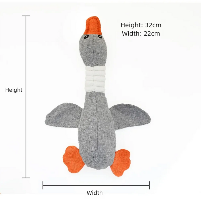 Squeak Dog Toys Wild Goose Sounds Toy Cleaning Teeth Puppy Dogs Chew Supplies Training Household Pet Dog Toys accessories 7 sold