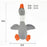 Squeak Dog Toys Wild Goose Sounds Toy Cleaning Teeth Puppy Dogs Chew Supplies Training Household Pet Dog Toys accessories