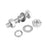 Flat Washer Hex Bolt Spring Nut Round Head Hexagon Head Screw Flange Nut Square Neck 304 Stainless Steel Screw Machinery