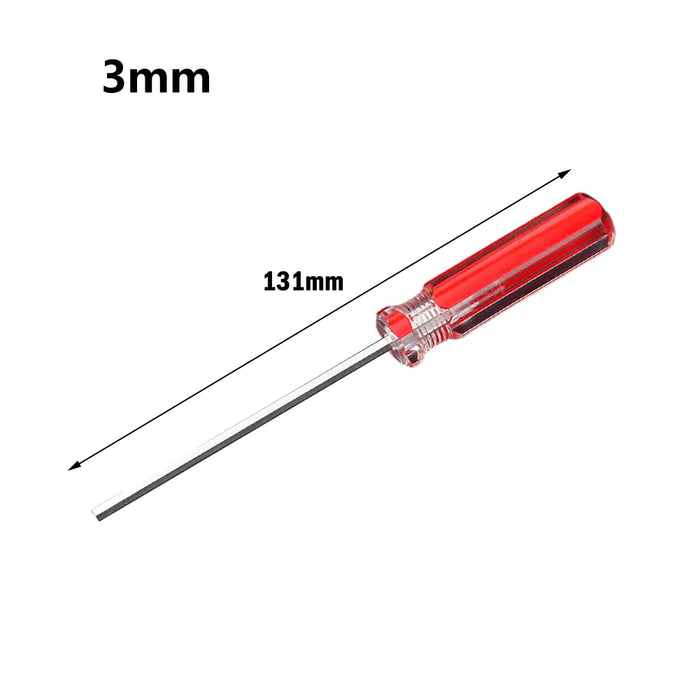 1.5mm-6mm Hex screwdriver set Hexagon driver Flat Head Hexagonal Screwdriver Allen Bolt Driver For FPV Racing Drone Reppair